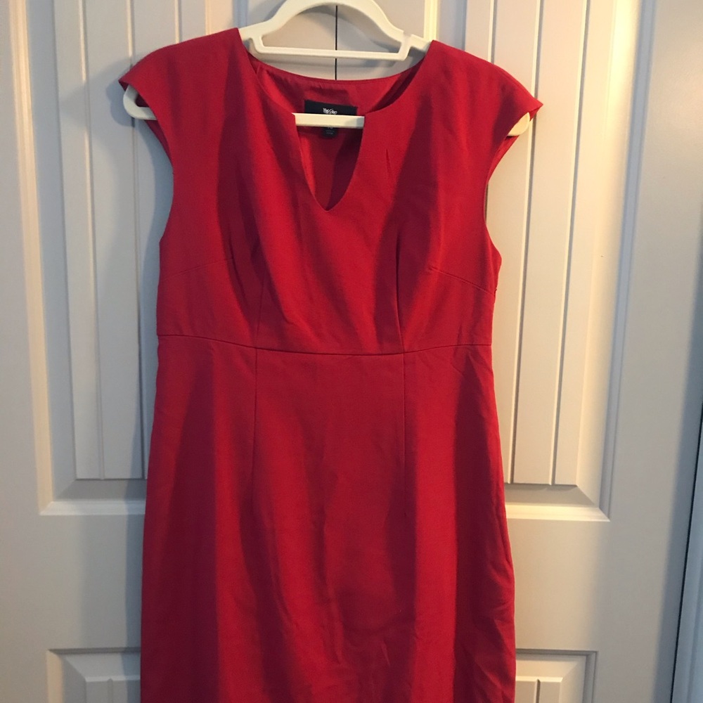 Red and Navy work dresses